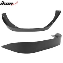 Load image into Gallery viewer, 2018-2023 Jeep Wrangler JL Flat Black Side Fender Flare Iron Steel 4PC