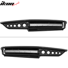 Load image into Gallery viewer, 2014-2018 Silverado 1500 Black Bumper Bull Bar LED Lights Iron Steel