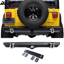 Load image into Gallery viewer, 1987-2006 Jeep Wrangler YJ TJ Rock Crawler Powder Rear Bumper Guard