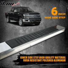 Load image into Gallery viewer, 2015-2022 Ford F150 Crew Cab 6" Running Boards Side Step Bar