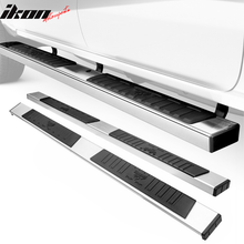 Load image into Gallery viewer, 2015-2022 Ford F-150 F-250HD F350HD Silver Running Boards Aluminum