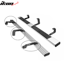 Load image into Gallery viewer, 2015-2022 Ford F-150 F-250HD F350HD Silver Running Boards Aluminum