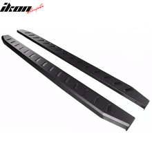 Load image into Gallery viewer, 2015-2022 Ford F-150 F-250 F-350 78In Black Running Board Carbon Steel