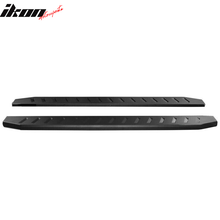 Load image into Gallery viewer, 2015-2022 Ford F-150 F-250 F-350 78In Black Running Board Carbon Steel