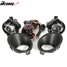 Load image into Gallery viewer, 2014-2016 Chevrolet Camaro Black Fog Lights Lamps Assembly ABS Pair