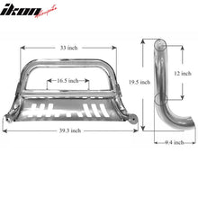 Load image into Gallery viewer, 2005-2007 Ford F250 F350 F450 F550 SuperDuty Bull Bar Stainless Steel