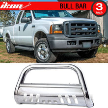 Load image into Gallery viewer, 2005-2007 Ford F250 F350 F450 F550 SuperDuty Bull Bar Stainless Steel
