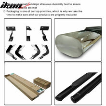 Load image into Gallery viewer, 2007-2018 Silverado Sierra Regular cab 4" SS Running Boards Stainless