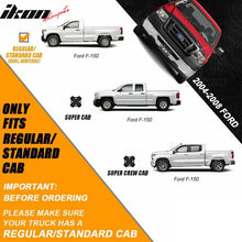 Load image into Gallery viewer, 2004-2008 Ford F150 Regular Cab 4" Oval Chrome Running Board Stainless