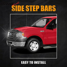 Load image into Gallery viewer, 2004-2008 Ford F150 Regular Cab 4" Oval Chrome Running Board Stainless