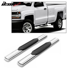Load image into Gallery viewer, Fits 07-18 Silverado GMC Sierra 5In Steel Side Steps Bars
