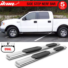 Load image into Gallery viewer, 2004-2008Â Ford F-150 Crew Cab 5" Running Boards Side Step Nerf Bars