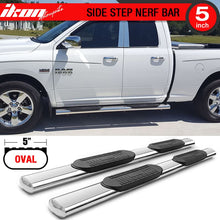 Load image into Gallery viewer, 2015-2022 Ford F150 Super Crew Cab 5" Oval Running Board Stainless