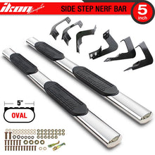 Load image into Gallery viewer, 2007-2021 Toyota Tundra Double Cab 5" Oval Running Boards Stainless