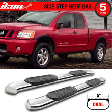 Load image into Gallery viewer, 2004-2017 Nissan Titan Ext Cab Chrome Running Boards Stainless Steel