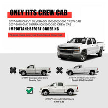 Load image into Gallery viewer, 2007-2018 Chevy Silverado Crew Cab 5" Oval Running Board Stainless