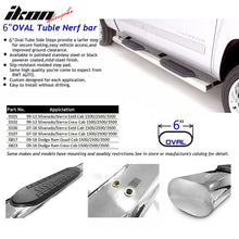 Load image into Gallery viewer, 1999-2018 Chevy Silverado GMC Sierra Extended Cab 6" Running Boards
