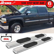 Load image into Gallery viewer, Fits 01-13 Silverado Sierra 6in SS Side Steps Running Boards