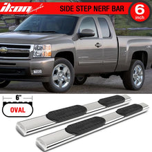 Load image into Gallery viewer, 2007-2018 Silverado Sierra Extended Cab 6In Running Board Stainless