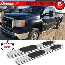 Load image into Gallery viewer, 2007-2018 Chevy Silverado GMC Sierra 1500 Crew Cab 6" Running Boards