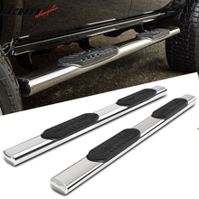 Load image into Gallery viewer, 2004-2008 Ford F150 6" Stainless Steel Bars Side Rails Running Boards
