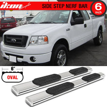 Load image into Gallery viewer, 2004-2008 Ford F150 Super Cab 6" Nerf Bars Side Rails Running Boards