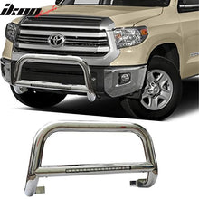 Load image into Gallery viewer, 2005-2015 Toyota Tacoma Silver 3" Bull Bar with LED Light Stainless