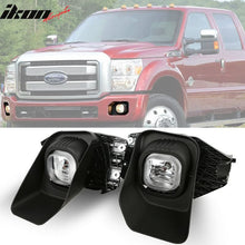 Load image into Gallery viewer, Fits 11-16 Ford F250 F350 F450 Front Bumper Assembly Fog Lights Lamps