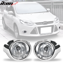 Load image into Gallery viewer, 2012-2014 Ford Focus Factory Style Clear Lens Bumper Fog Light ABS