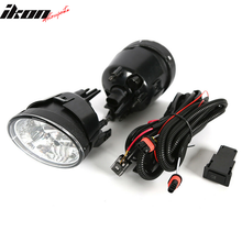 Load image into Gallery viewer, 2004-2014 Nissan Titan OE Clear Chrome Fog Lights Lamps ABS Housing