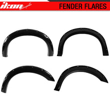 Load image into Gallery viewer, Fit 99-07 F250 F350 Super Duty Pocket Smooth Black ABS Fender Flares