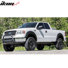 Load image into Gallery viewer, 1999-2007 Ford F250 F350 HD Black Pocket Style Fender Flares ABS