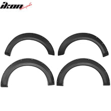 Load image into Gallery viewer, 1999-2007 Ford F250 F350 HD Black Pocket Style Fender Flares ABS