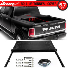Load image into Gallery viewer, 2009-2017 Dodge Ram 1500 2500 3500 5.7ft Roll Soft Tonneau Cover Vinyl