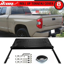Load image into Gallery viewer, 2014-2021 Toyota Tundra 8Ft Fleetside Lock Soft Roll Up Tonneau Cover