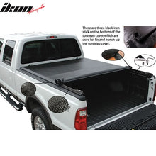 Load image into Gallery viewer, 2015-2022 Ford F-150 8ft/96" Black Lock Roll Up Tonneau Cover Aluminum