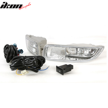 Load image into Gallery viewer, 2003-2004 Toyota Corolla Clear Bumper ABS Housing Fog Lights w/ Switch