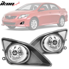 Load image into Gallery viewer, 2008-2010 Toyota Corolla Front Fog Light Clear Len Wiring+Switch