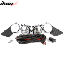 Load image into Gallery viewer, 2011-2017 Toyota Sienna XL30 Chrome Fog Lights Lamps w/ Switch Wiring