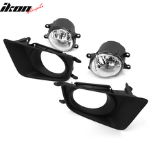 Load image into Gallery viewer, 2012-2015 Toyota Tacoma OEM Style Clear Len Front Bumper Fog Light ABS