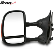 Load image into Gallery viewer, 1999-2007 Ford F250 F350 Telescoping Power Tow Mirrors Turn Signal ABS
