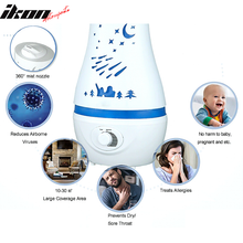 Load image into Gallery viewer, 2.2L Ultrasonic Home Humidifier Air Diffuser Purifier Lonizer Atomizer