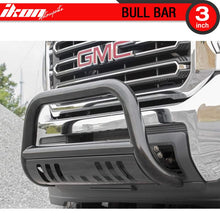 Load image into Gallery viewer, 2007-2014 Silverado Sierra 2500 3500HD 3" Tublar Black Bull Bar Steel