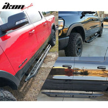 Load image into Gallery viewer, 2009-2023 Dodge Ram 1500 Textured Black Running Boards Iron Steel