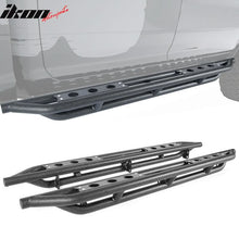 Load image into Gallery viewer, 2009-2023 Dodge Ram 1500 Black Powder Coated Running Board Iron Steel