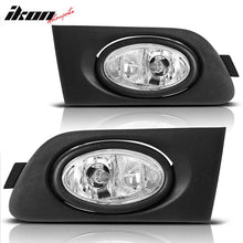 Load image into Gallery viewer, 2001-2003 Honda Civic Black Housing Clear Lens Fog Lights Lamp Pair