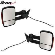 Load image into Gallery viewer, 1988-1998 Chevy C/K C10 Manual Towing Side Mirrors &amp; LED Signal ABS