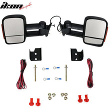 Load image into Gallery viewer, 1988-1998 Chevy C/K C10 Manual Towing Side Mirrors &amp; LED Signal ABS
