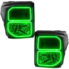 Load image into Gallery viewer, Oracle Ford F250/350 11-16 Halo Kit (Square Ring Design) - ColorSHIFT w/ BC1 Controller SEE WARRANTY