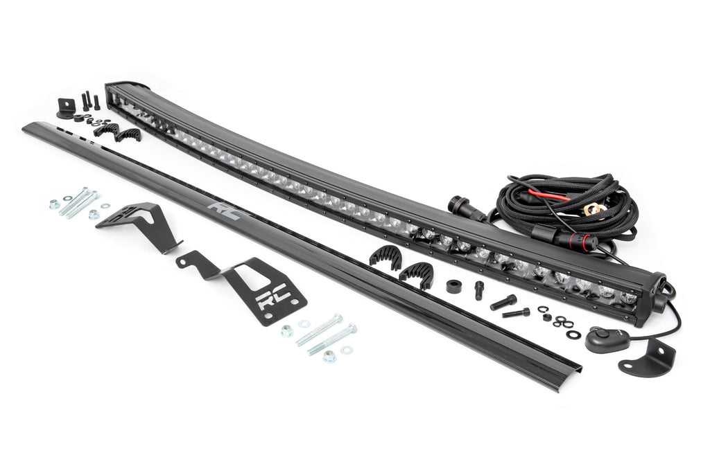 LED Light Kit | Front Mount | 40" Black Single Row | Can-Am Commander Max 1000 